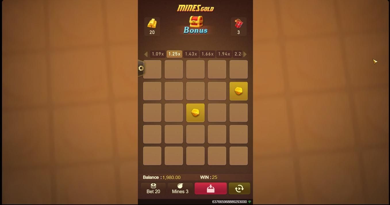 Mines Gold screenshot