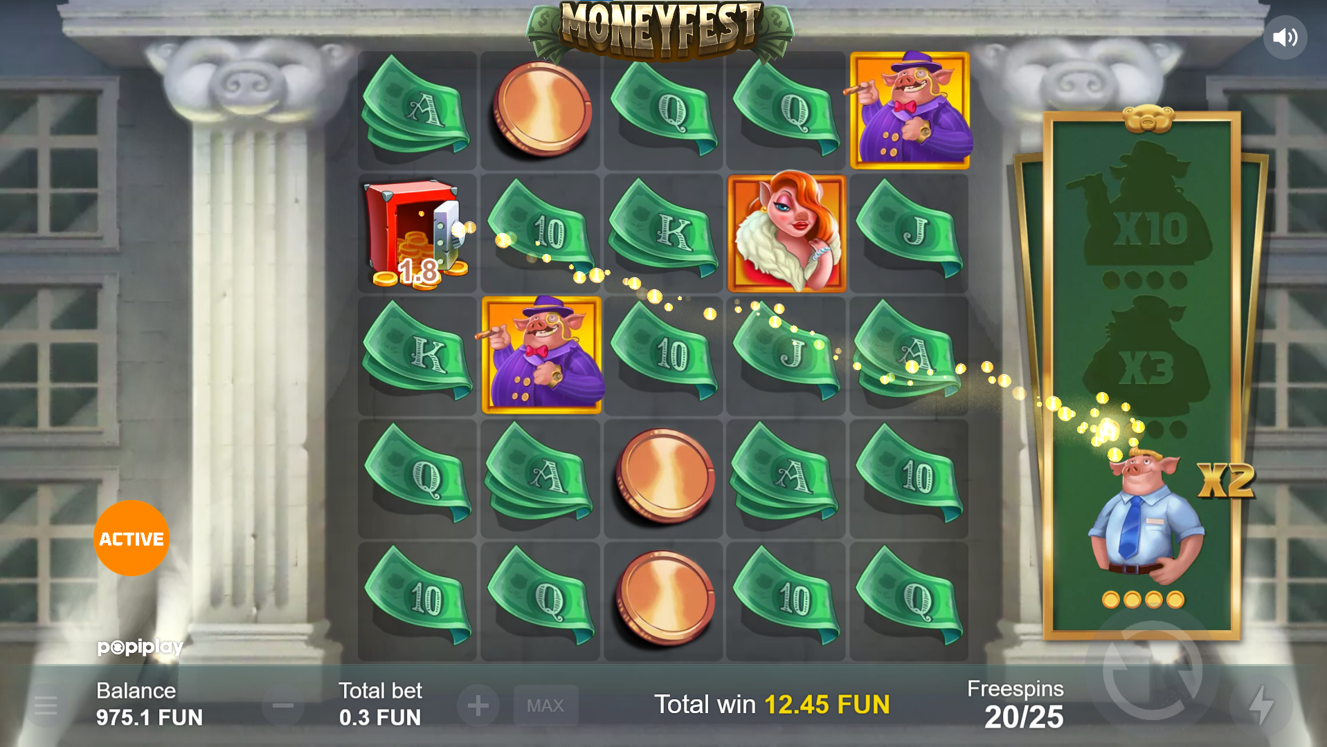 Moneyfest screenshot