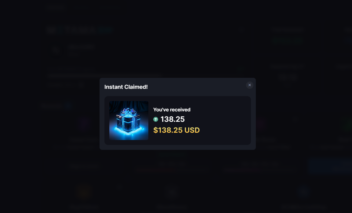 Instant Rewards Cashout 
