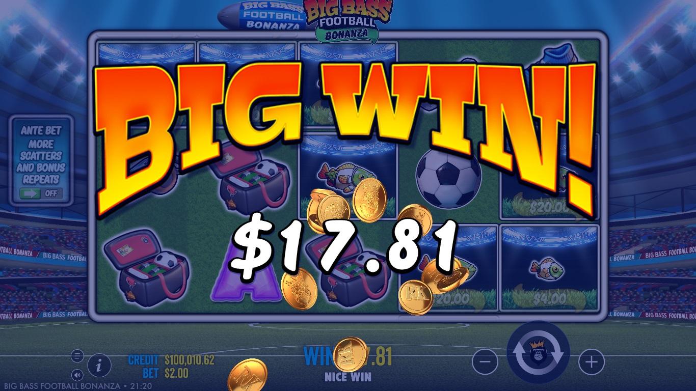 Big Bass Football Bonanza screenshot