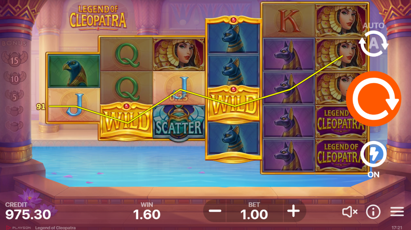 Legend Of Cleopatra Slot 1