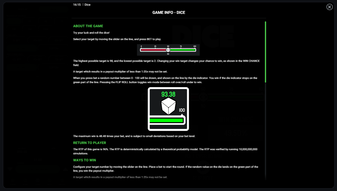 Hacksaw Dice screenshot
