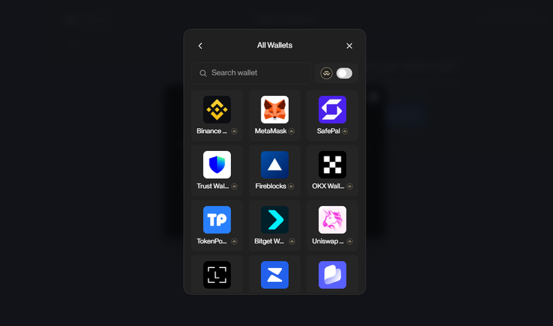 Connect your wallet