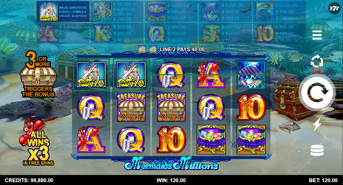 Mermaids Millions 2