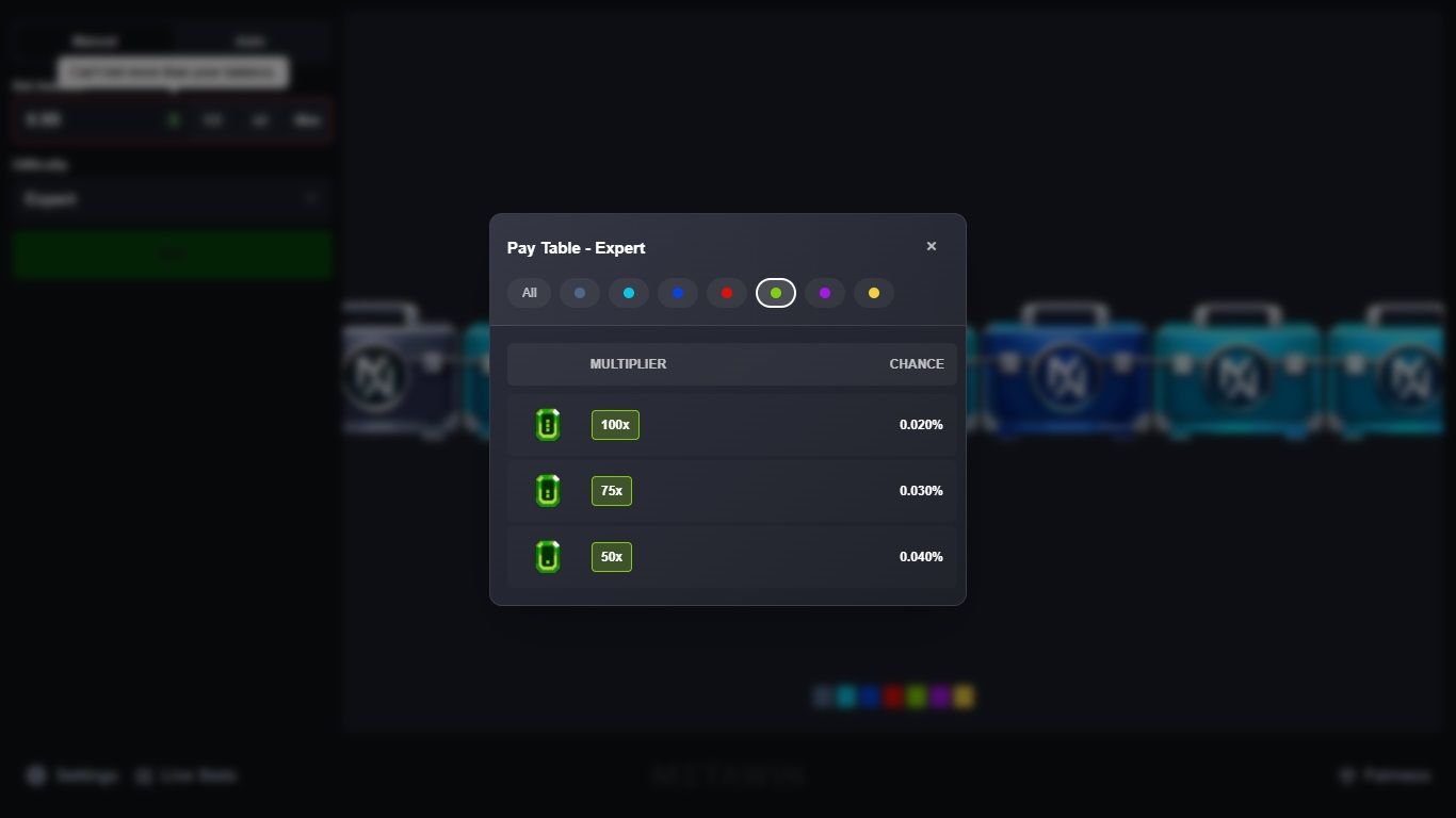 Cases screenshot