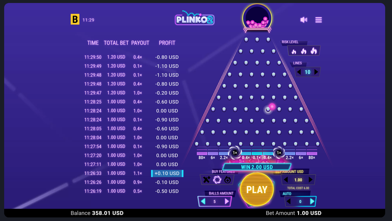 Plinko 2 Screenshot
