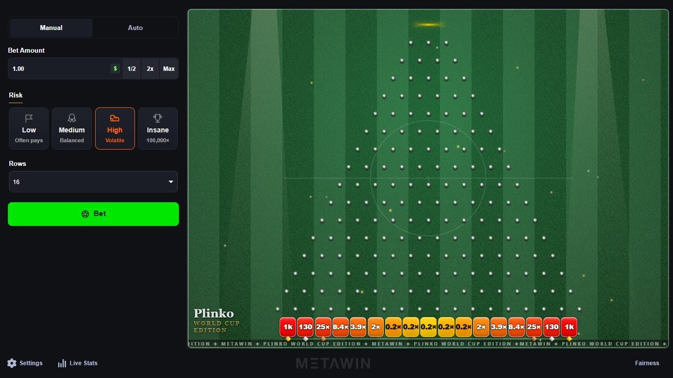 Plinko - World Cup Edition screenshot