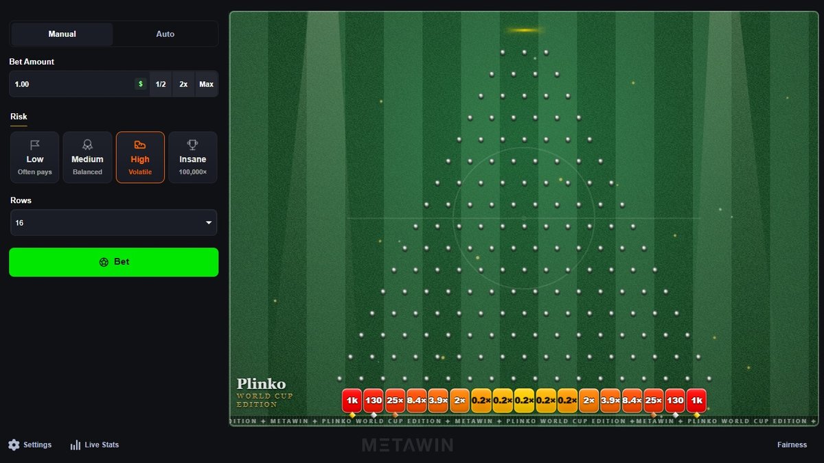Plinko - World Cup Edition screenshot