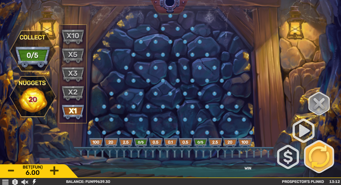Prospector's Plinko screenshot