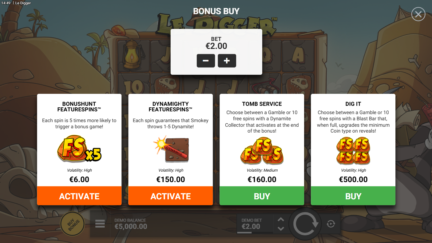 Le Digger screenshot