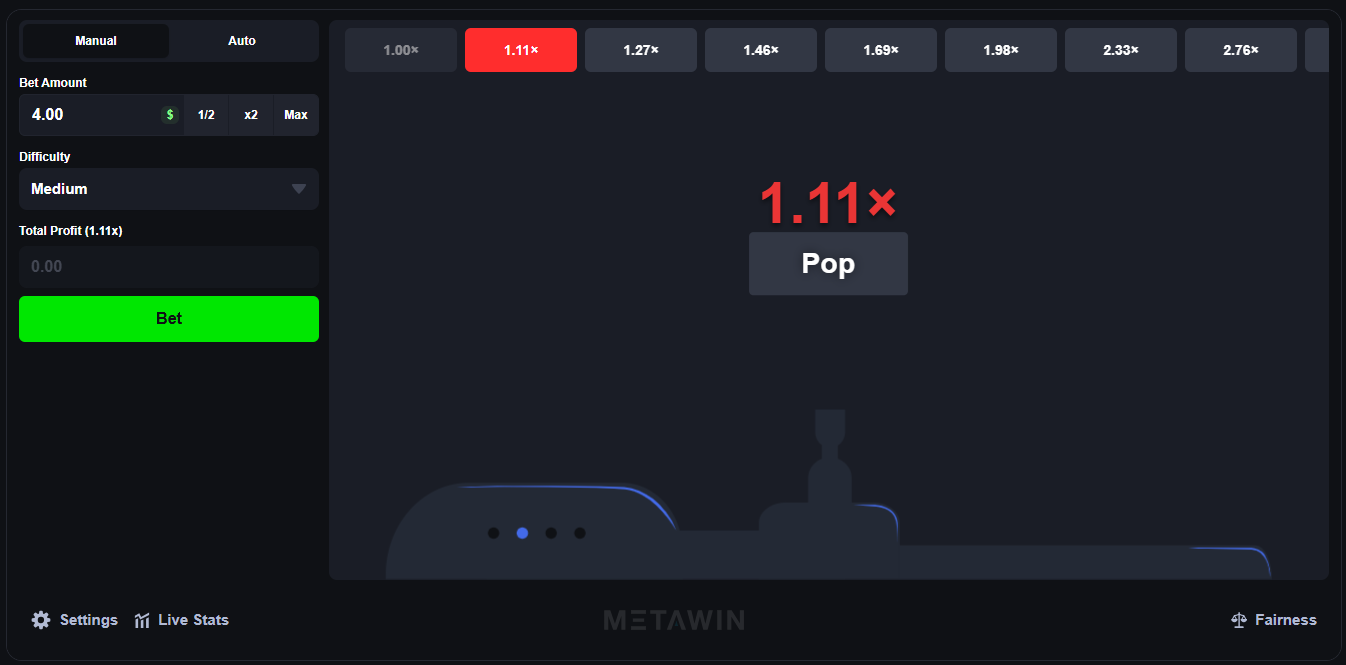 Pump screenshot