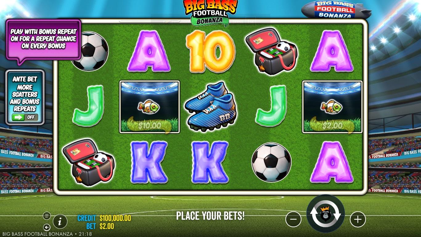 Big Bass Football Bonanza screenshot