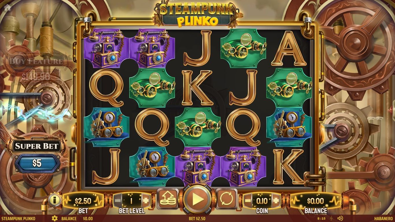 Steampunk Plinko screenshot