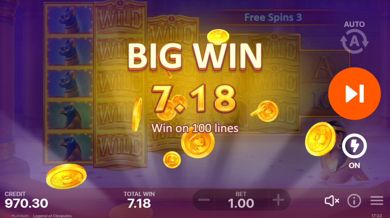 Legend Of Cleopatra Slot 3