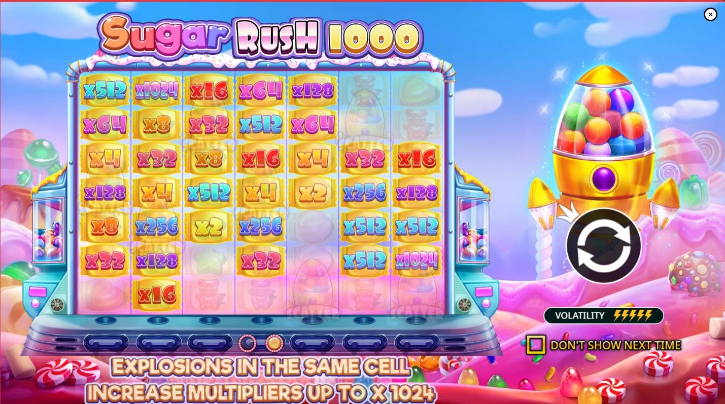 Sugar Rush 1000 screenshot