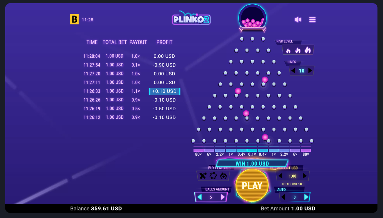 Plinko 2 Screenshot