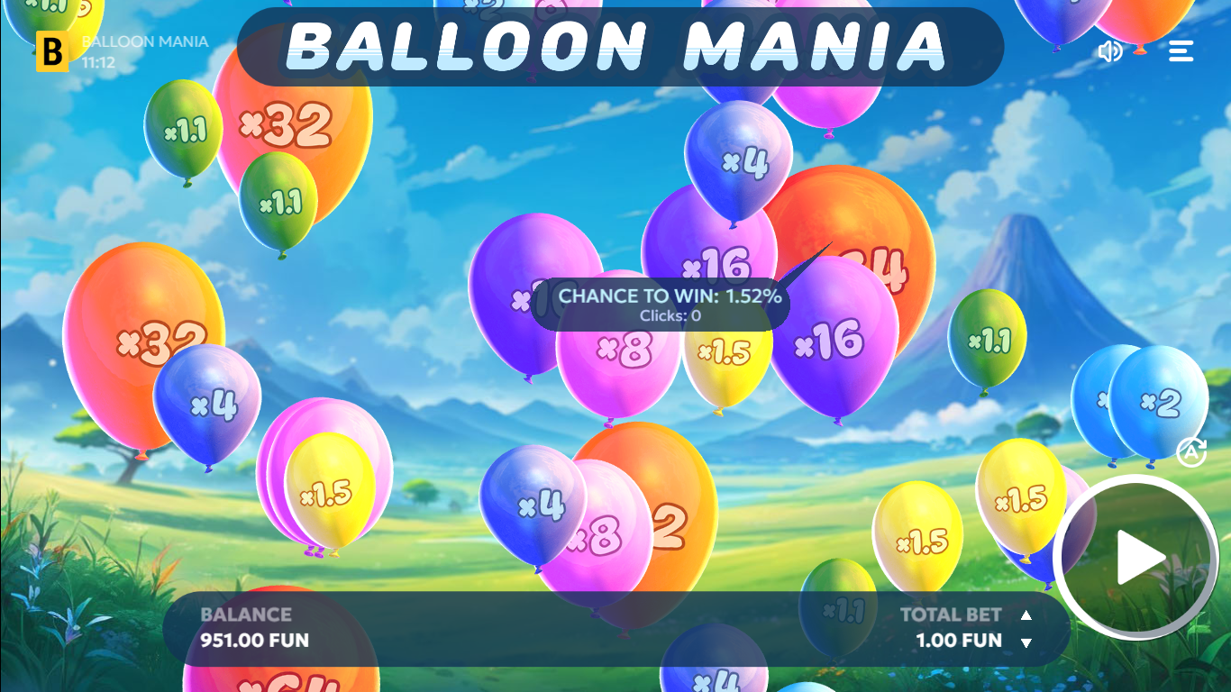 Balloon Mania screenshot