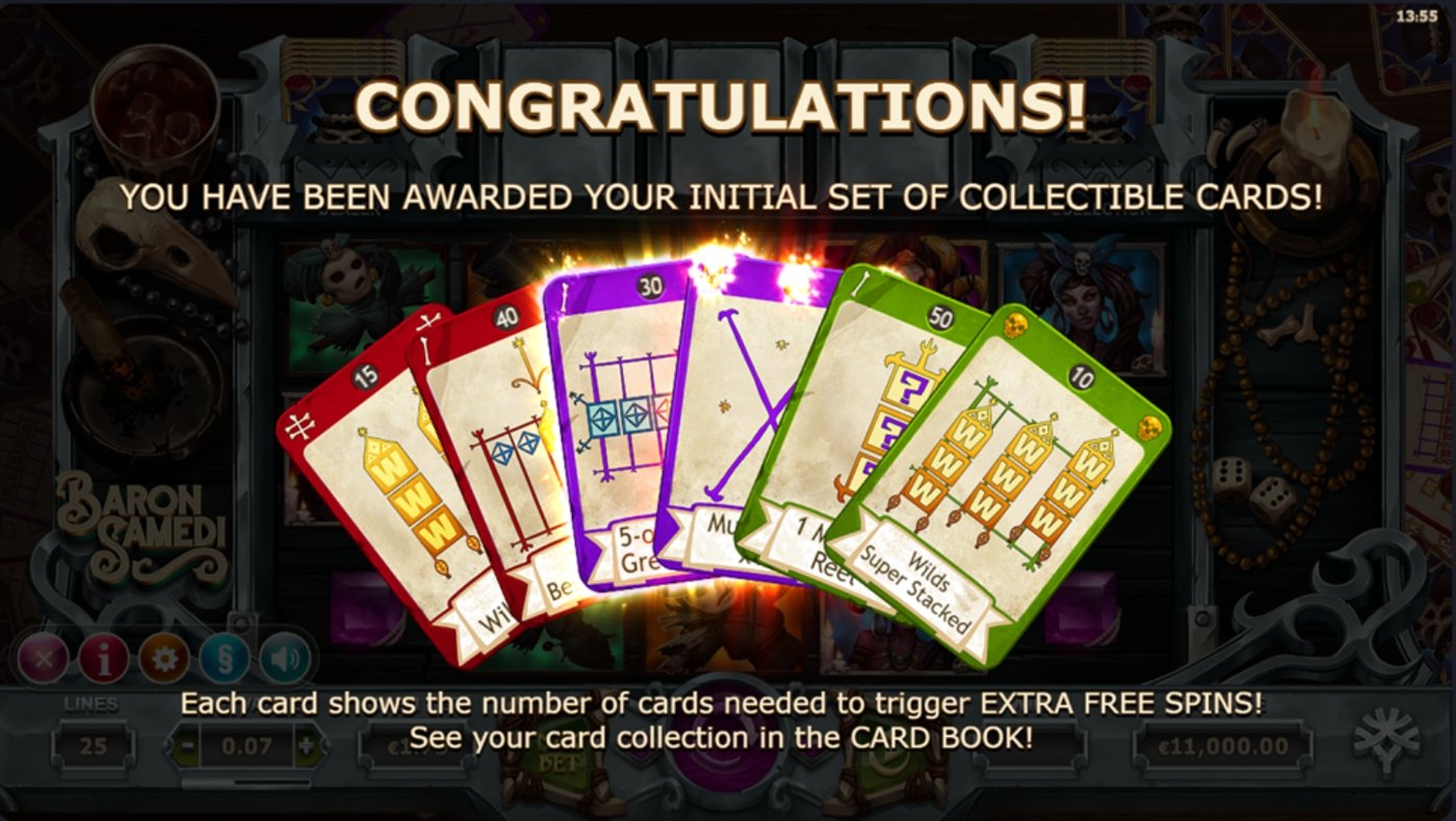 Baron Samedi Bonus Card Collection