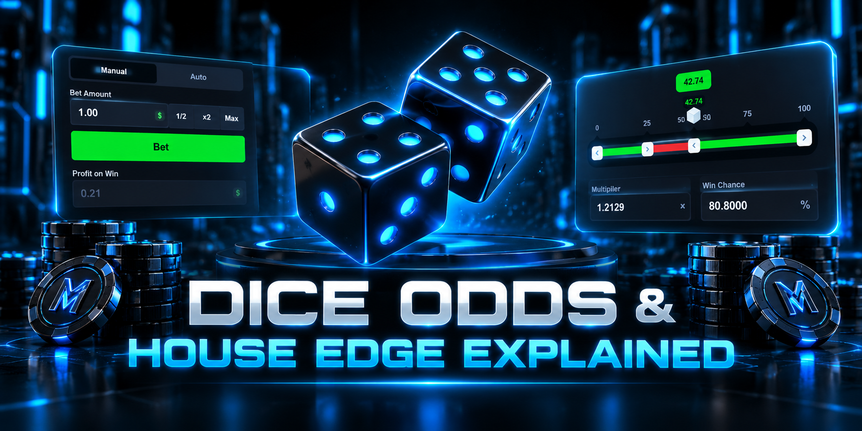 Dice Odds & House Edge Explained