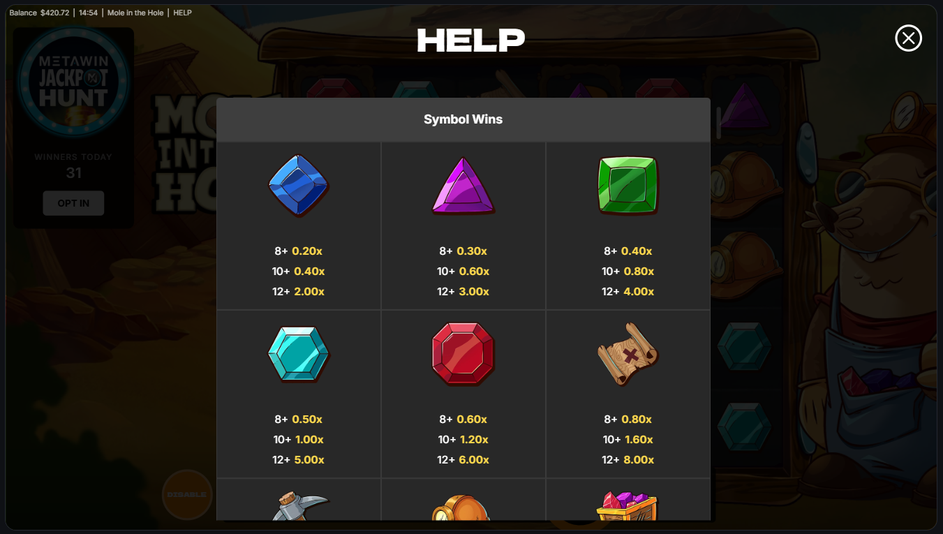 Mole in The Hole screenshot