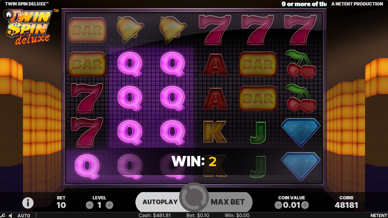 Twin Spin Deluxe Screenshot 1