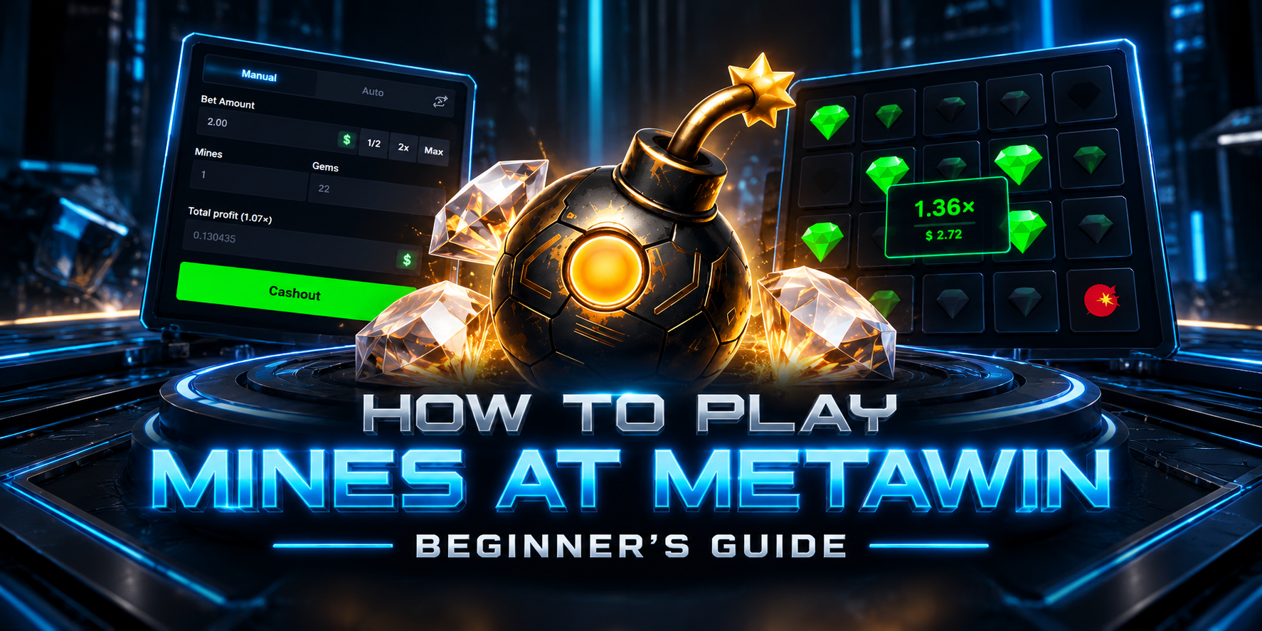 How to Play Mines at MetaWin: Beginner's Guide