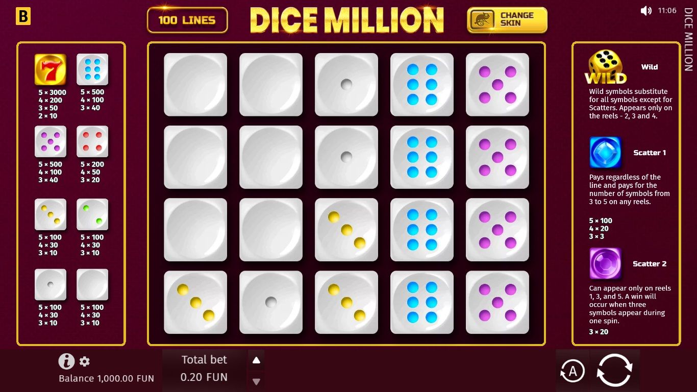 Dice Million screenshot