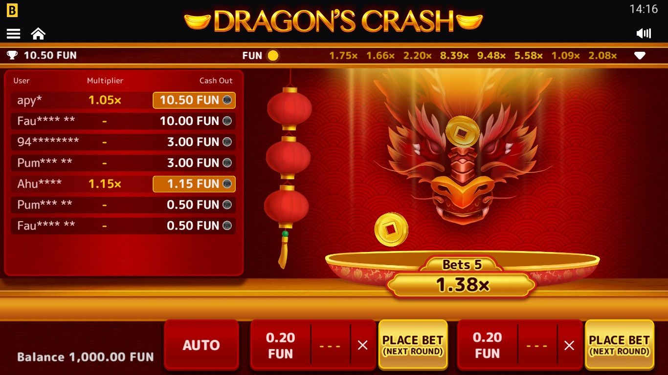 Dragon's Crash screenshot
