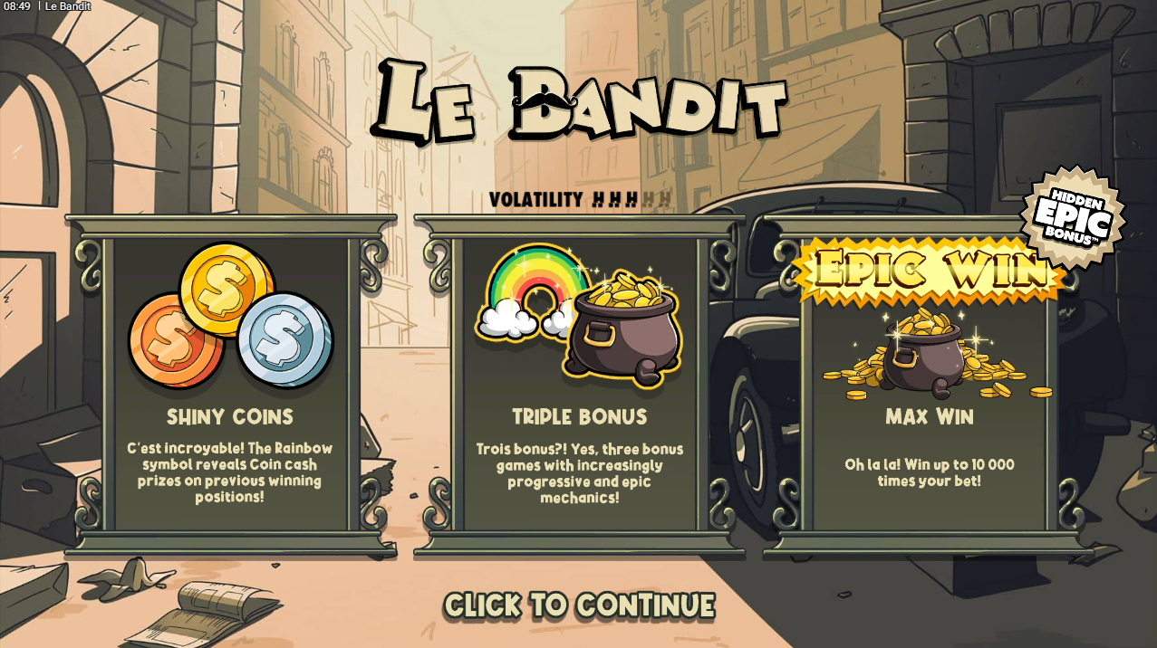 Le Bandit screenshot