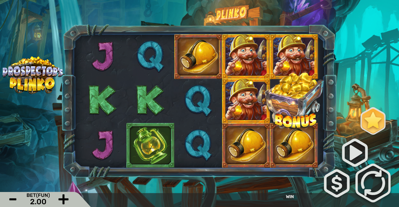 Prospector's Plinko screenshot