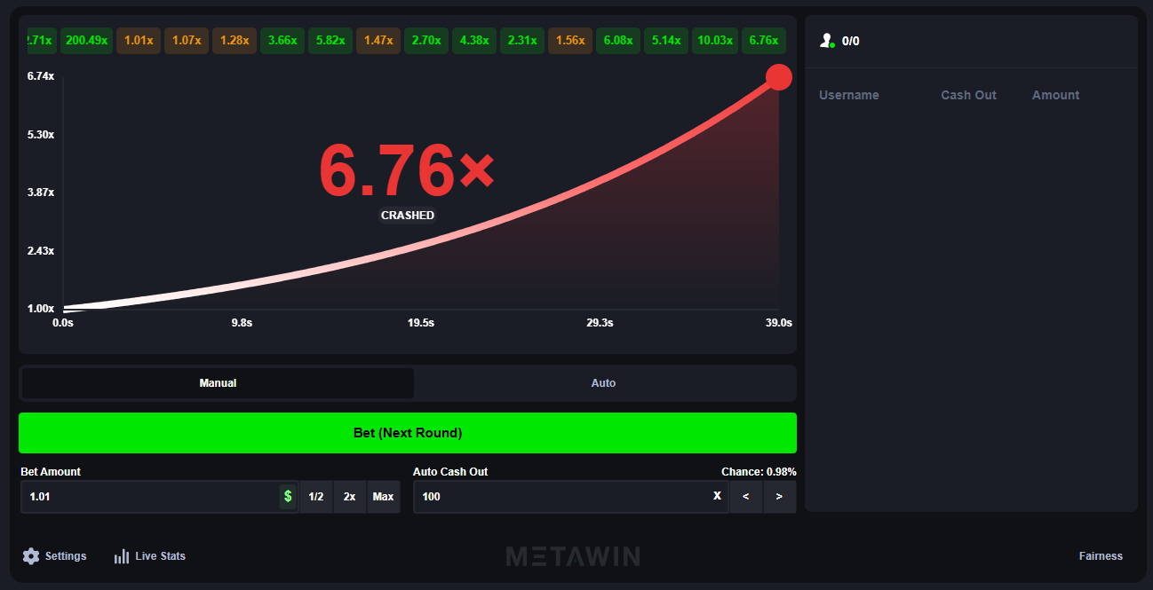 MetaWin Crash Screenshot 3
