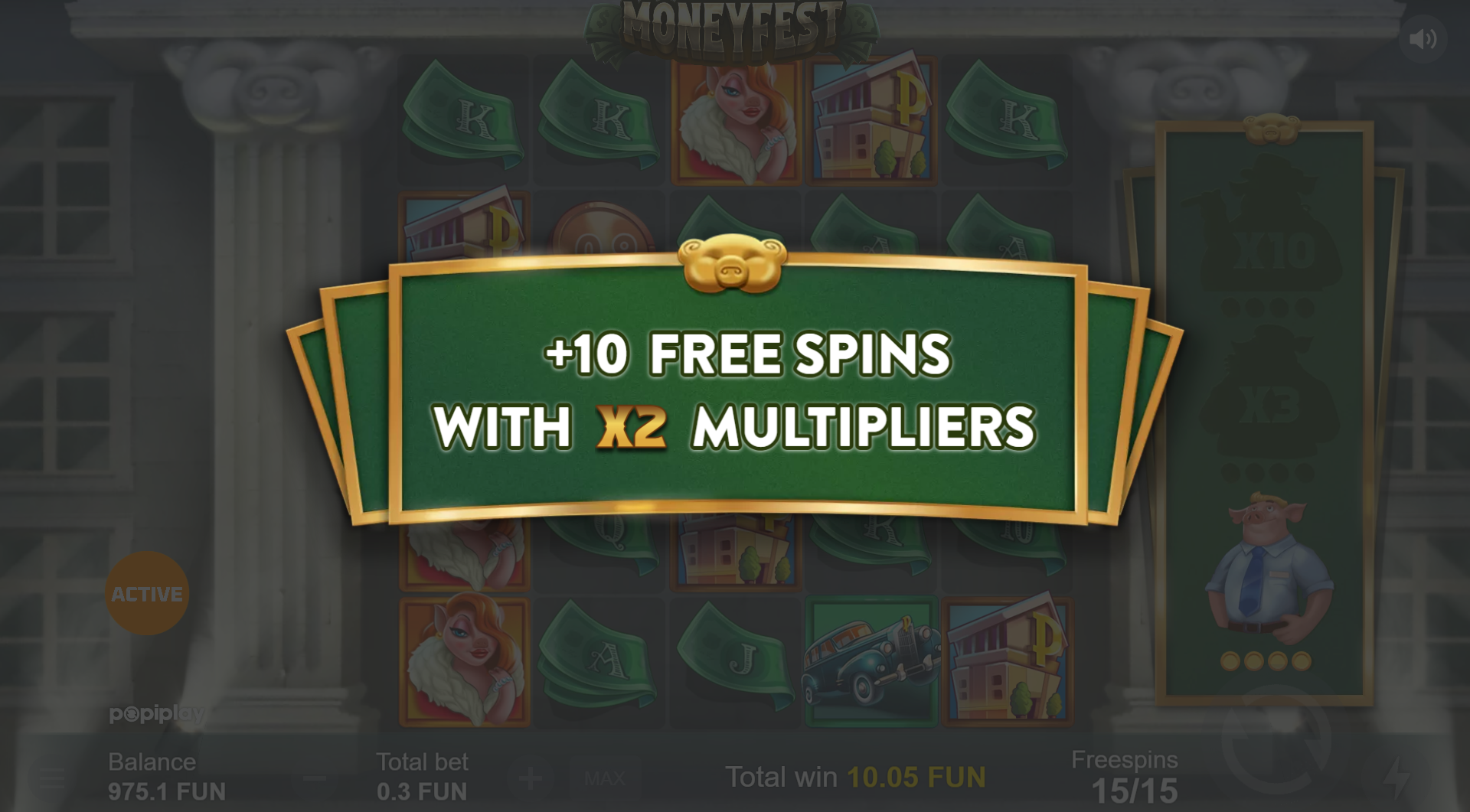 Moneyfest screenshot