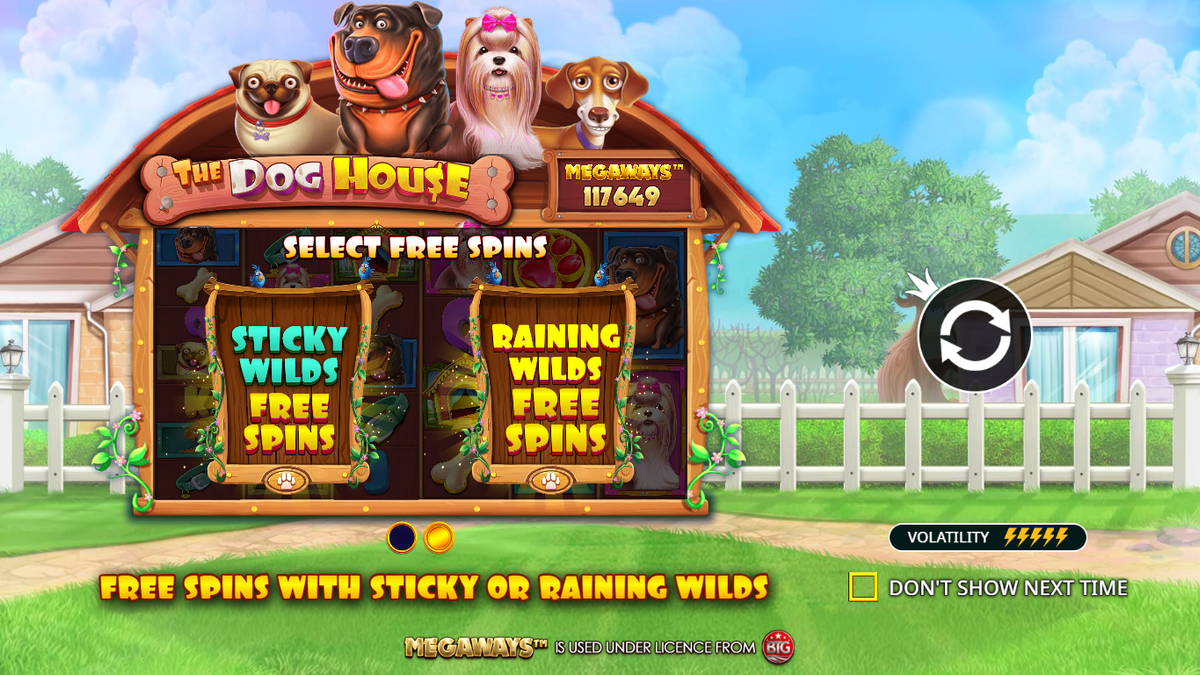 The Dog House Megaways screenshot
