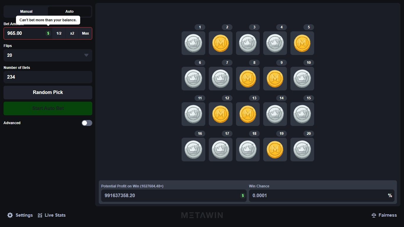 Coin Flip screenshot