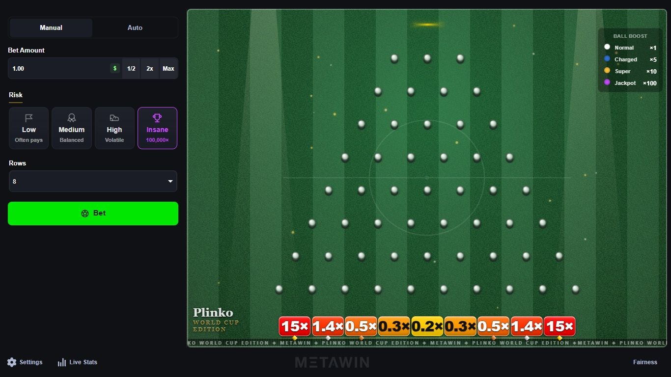 Plinko - World Cup Edition screenshot