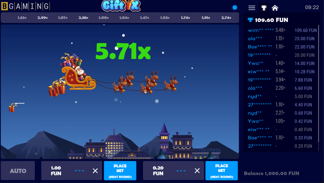 Gift X screenshot
