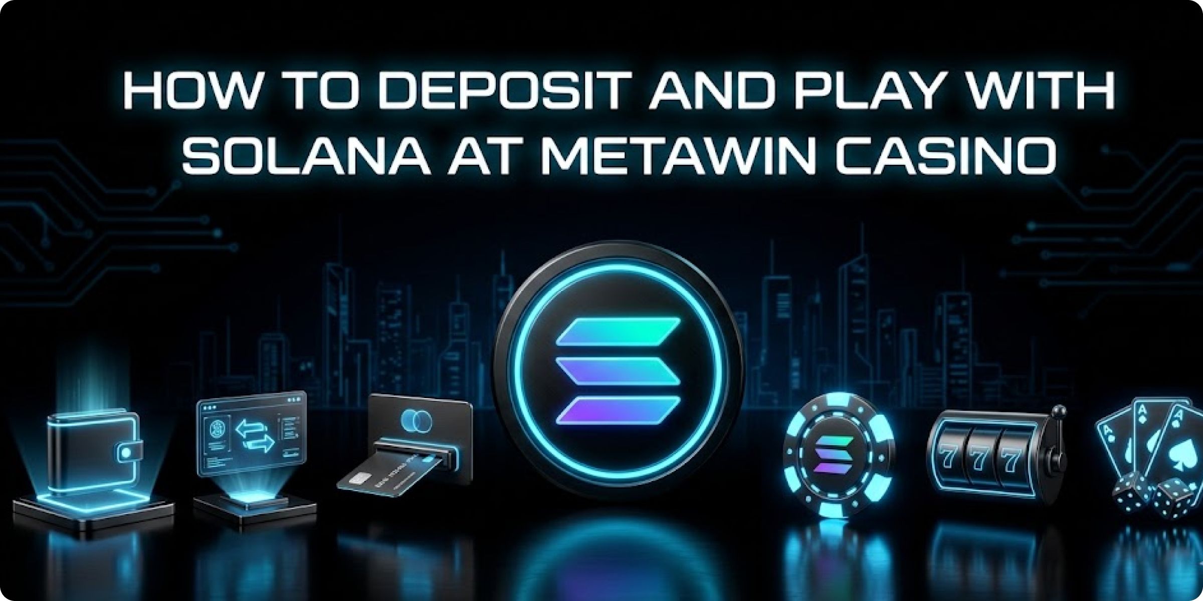 How to Deposit and Play with Solana (SOL) at MetaWin Casino