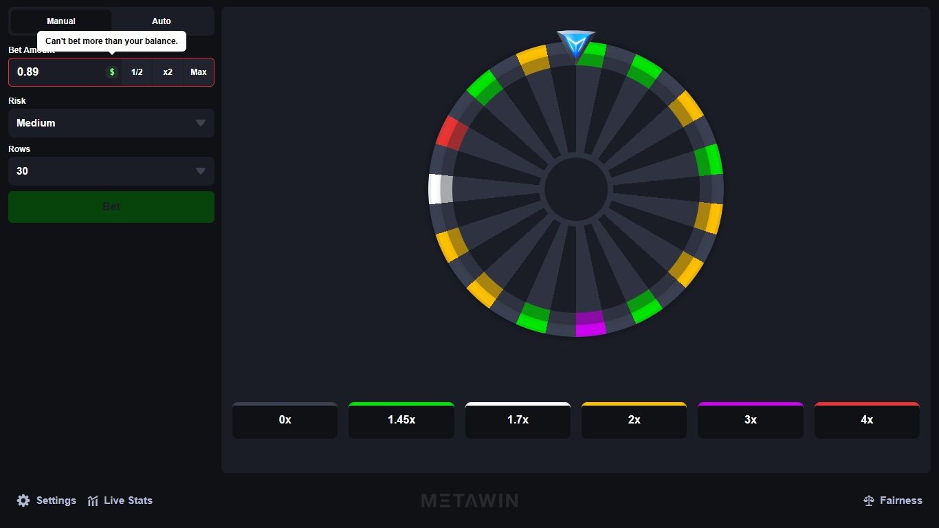 Wheel screenshot