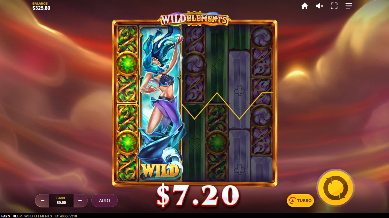 Wild Elements Slot Screenshot 2