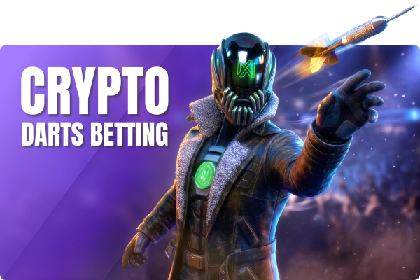 Crypto darts betting at MetaWin Sports