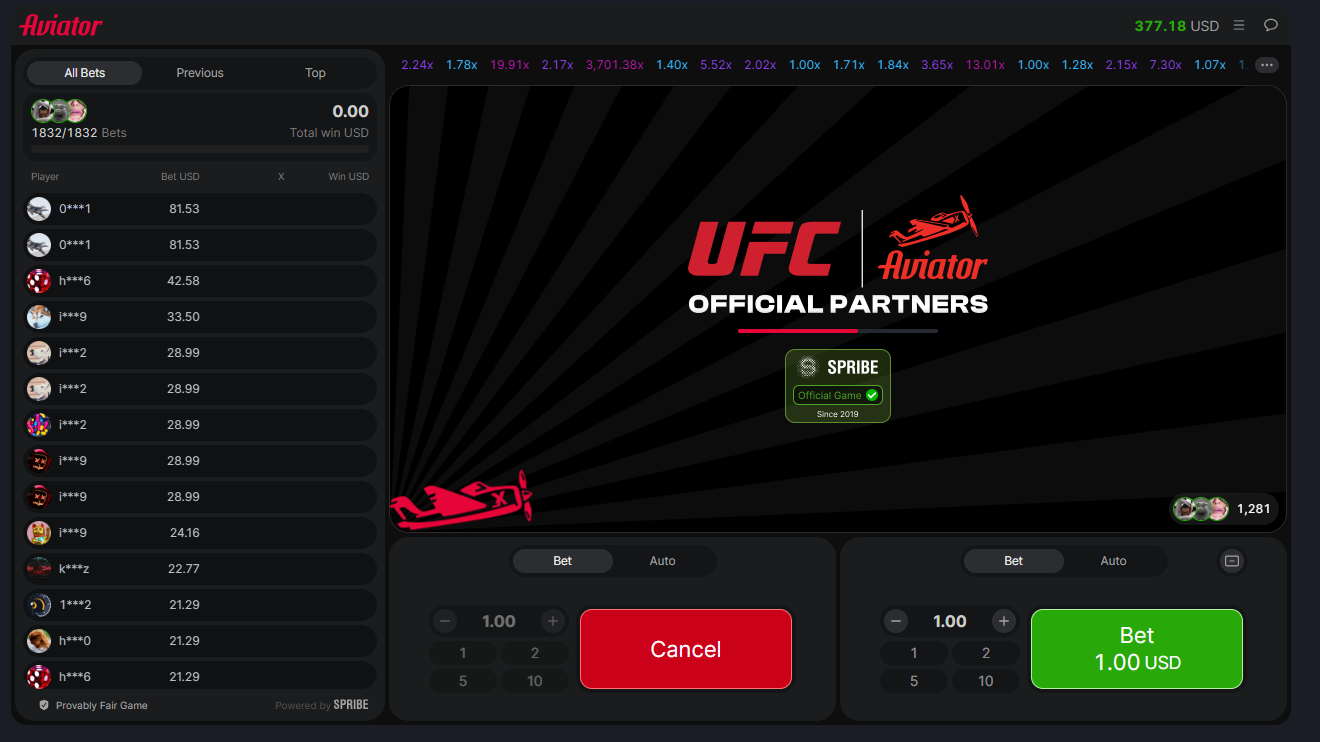 Aviator Screenshot 3