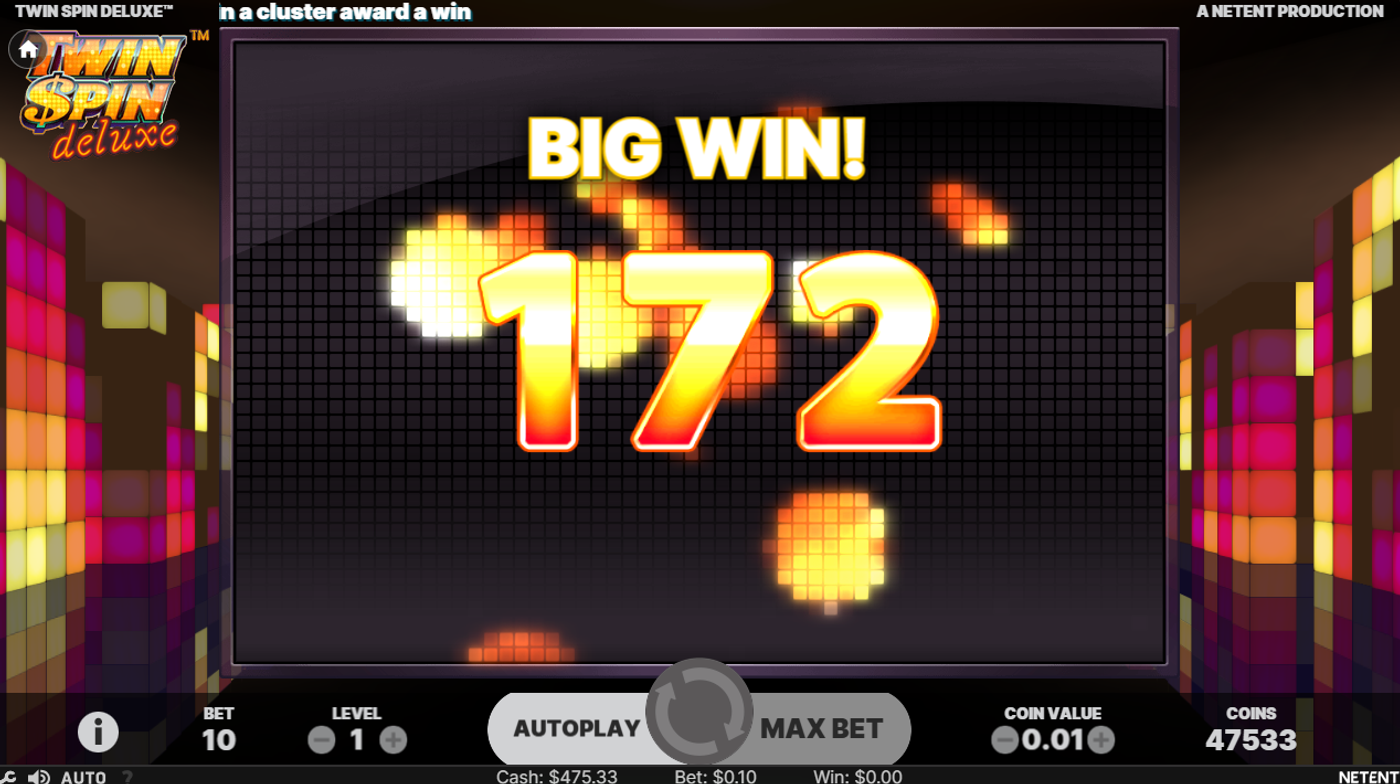 Twin Spin Deluxe Slot Screenshot