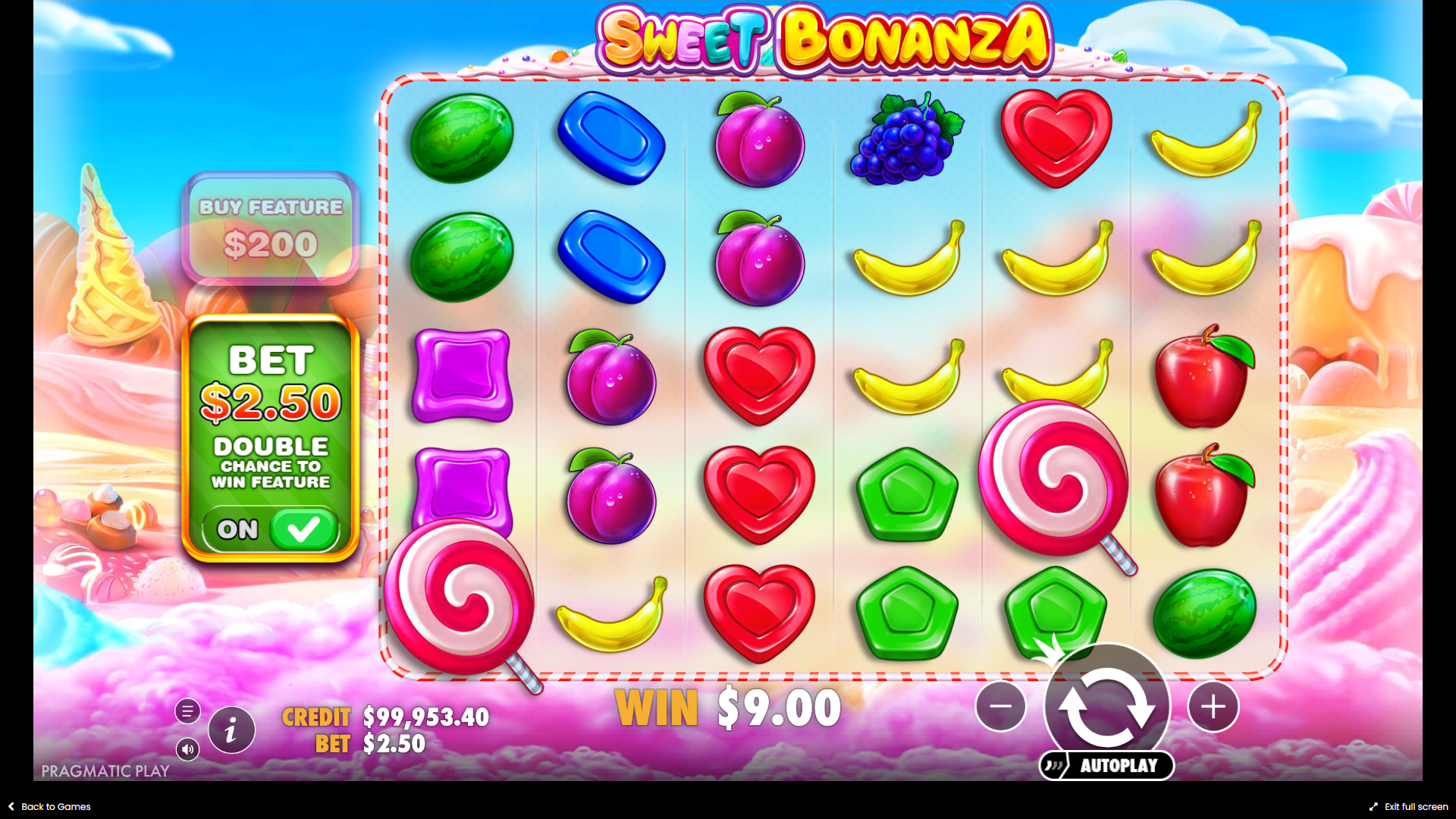 Sweet Bonanza Slot Screenshot 3