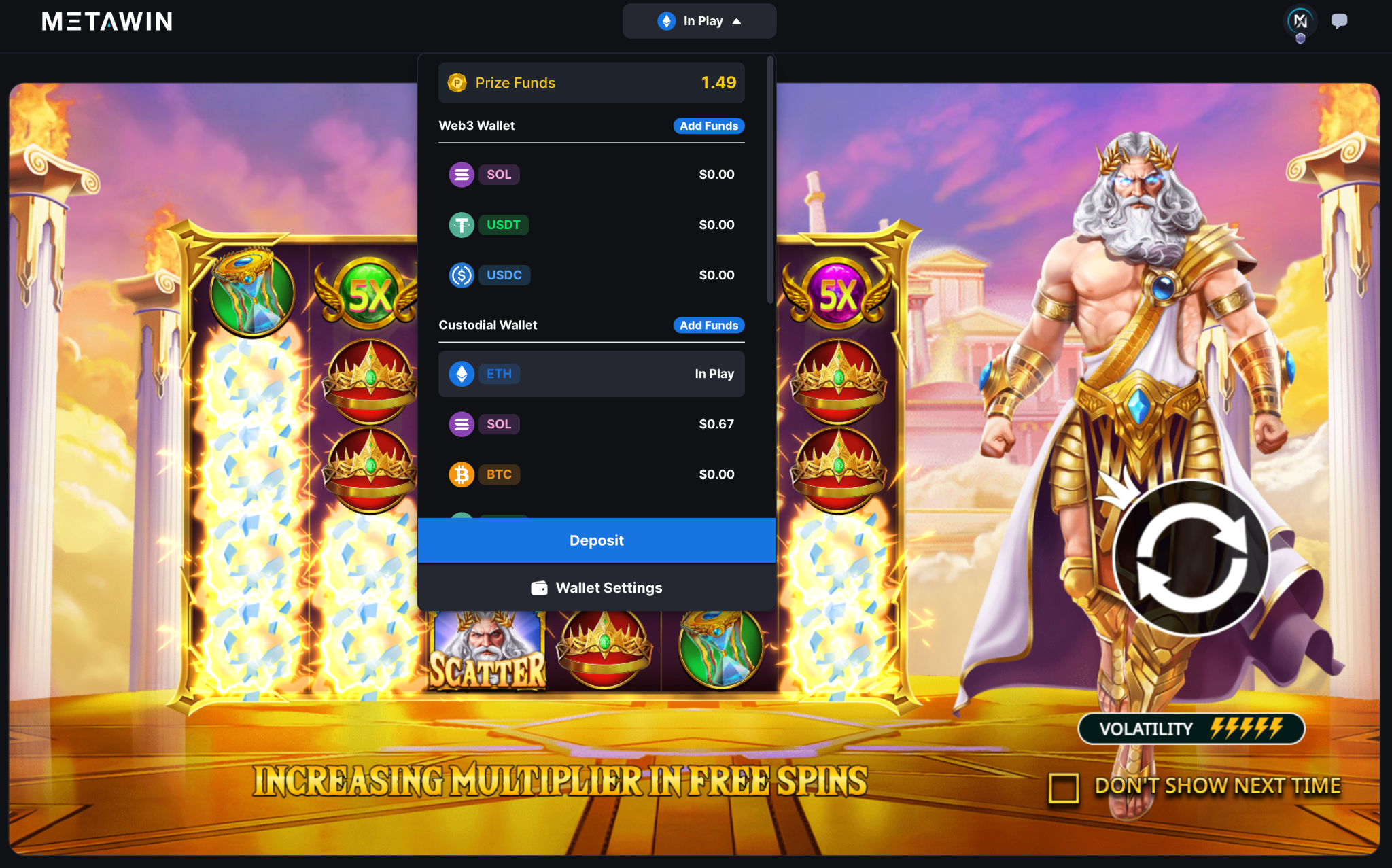 Playing with ETH