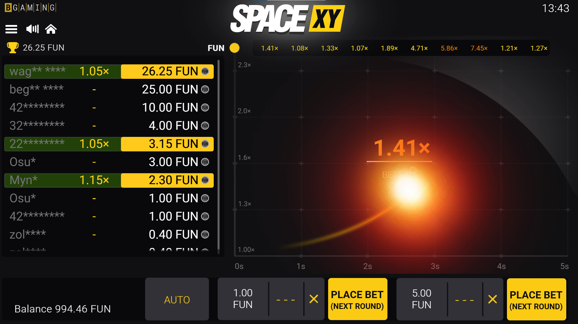 Space XY screenshot