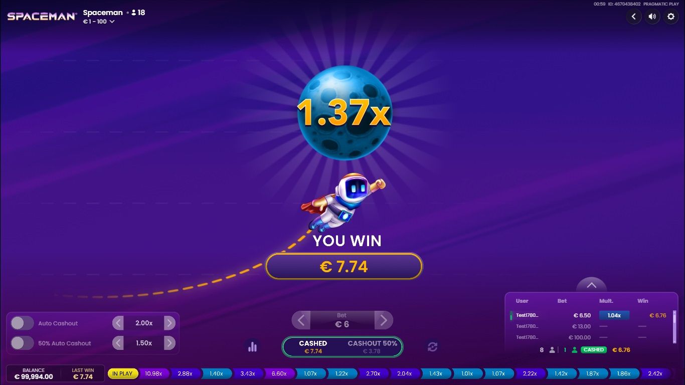 Spaceman screenshot