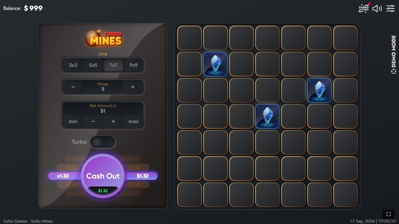 Turbo Mines screenshot