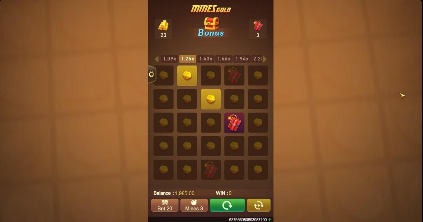 Mines Gold screenshot