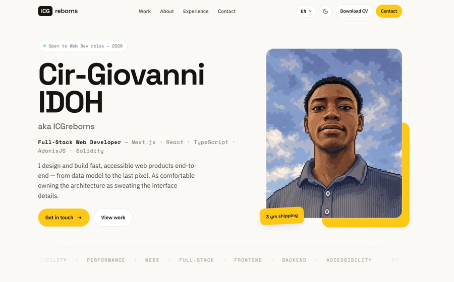 ICGreborns — Portfolio