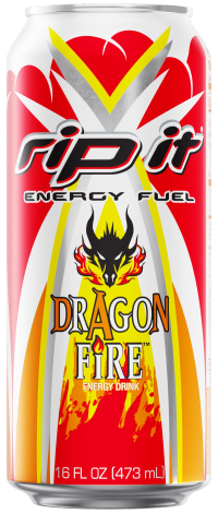 A can of Dragon Fire 